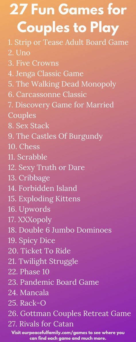 games for couples at home.